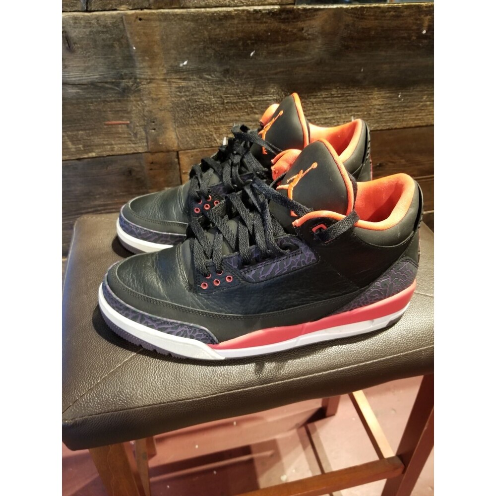 Nike Air Jordan 3 Retro Crimson Size 10